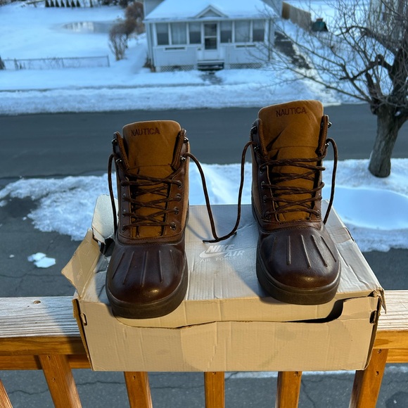 Nautica Men's Brown Boots Size 7 - Picture 2 of 6